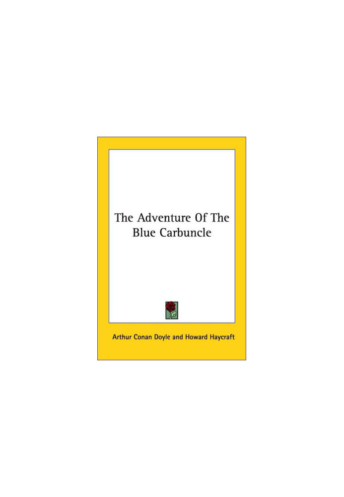 The Adventure of the Blue Carbuncle