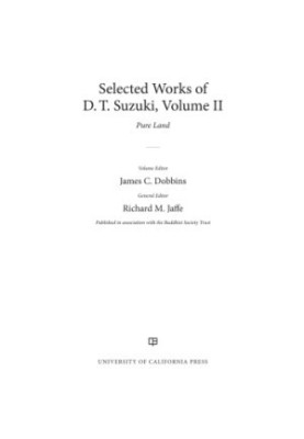 Selected Works of D.T. Suzuki, Volume II