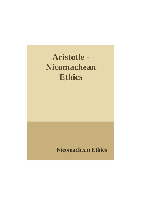 Nicomachean Ethics Book 1 - 10