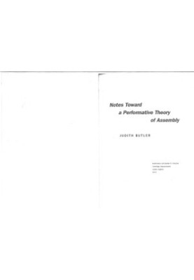 Notes Toward a Performative Theory of Assembly