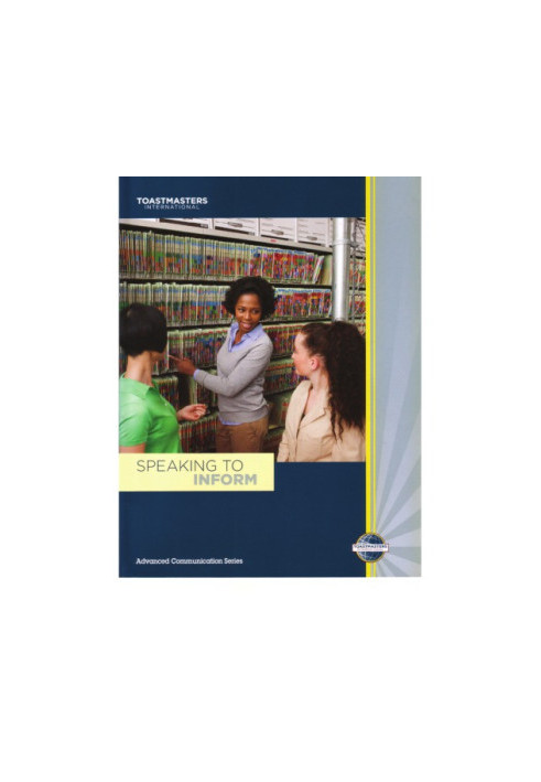 Speaking to inform