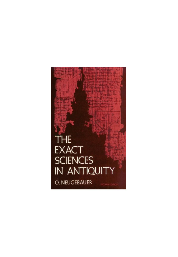 The Exact Sciences in Antiquity