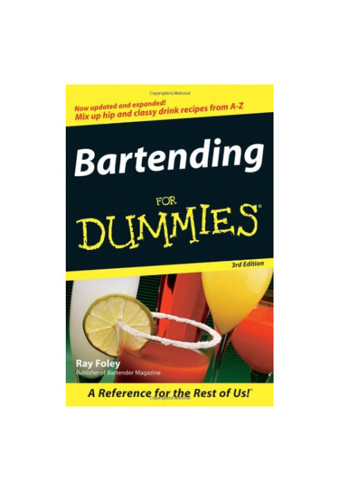 Bartending For Dummies