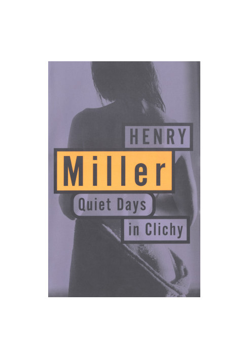 Quiet Days in Clichy