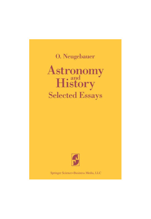 Astronomy and History: Selected Essays