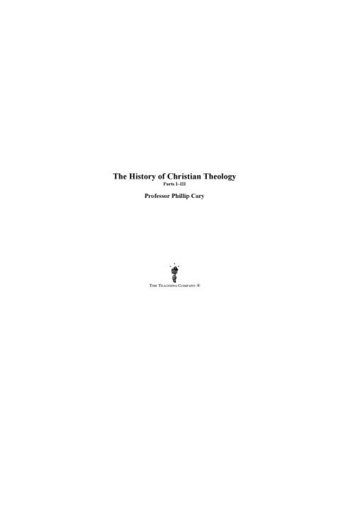 The history of Christian theology