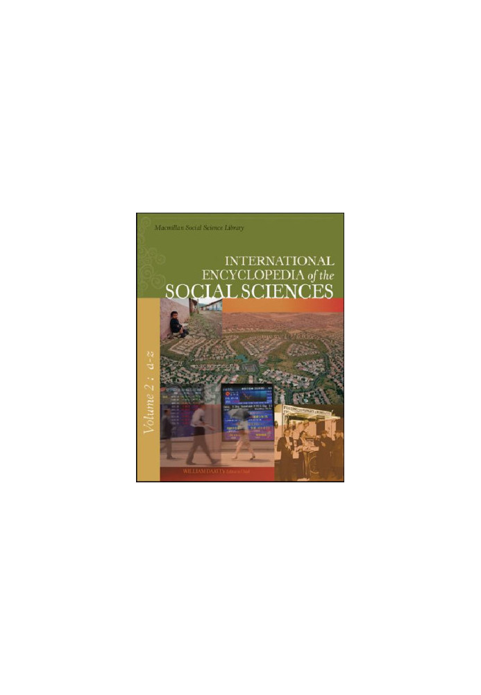 International Encyclopedia of the Social Sciences, 2nd Edition