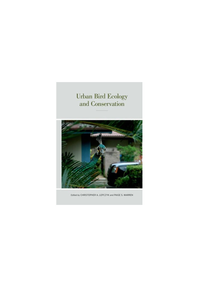 Urban bird ecology and conservation