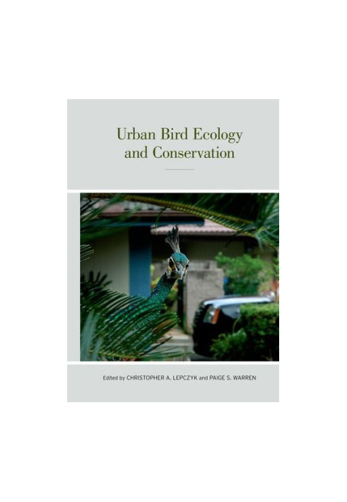 Urban bird ecology and conservation