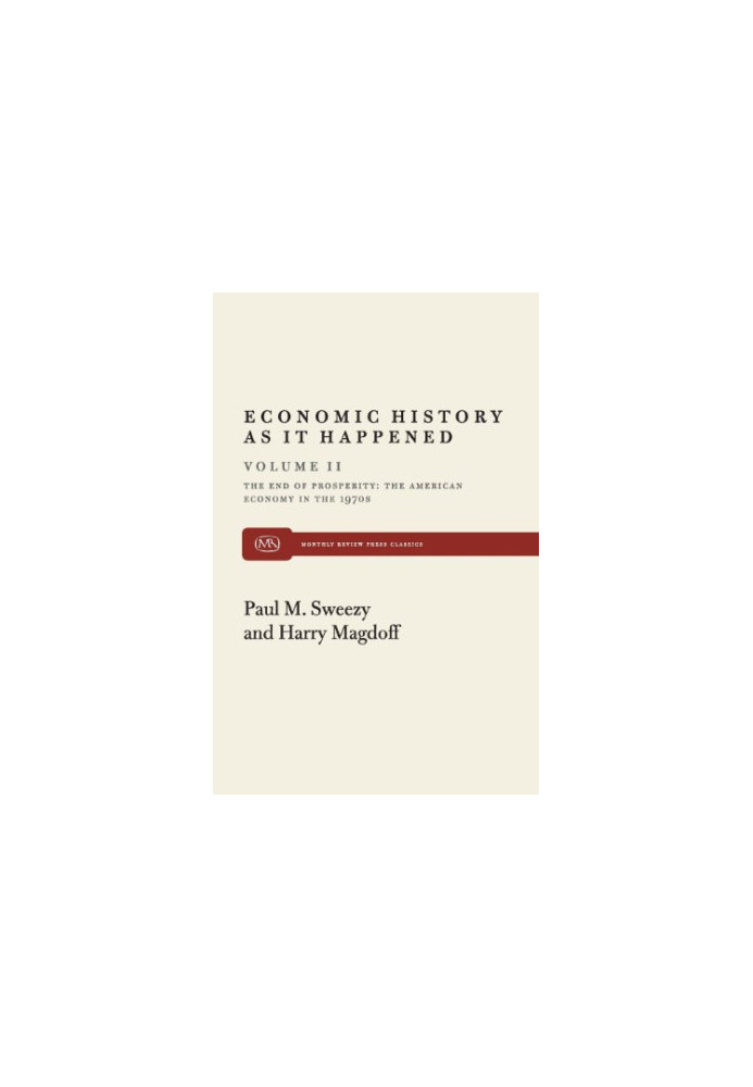 End of Prosperity