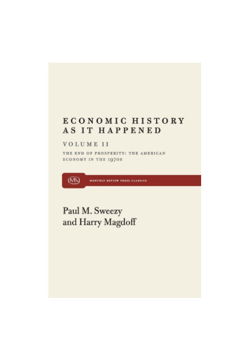 End of Prosperity