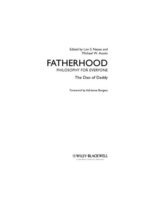 Fatherhood: the Dao of daddy