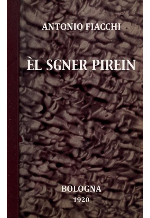 Èl Sgner Pirein