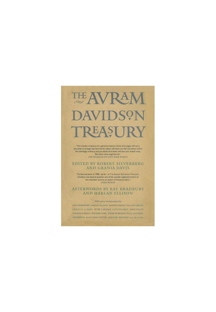 The Avram Davidson Treasury - A Tribute Collection