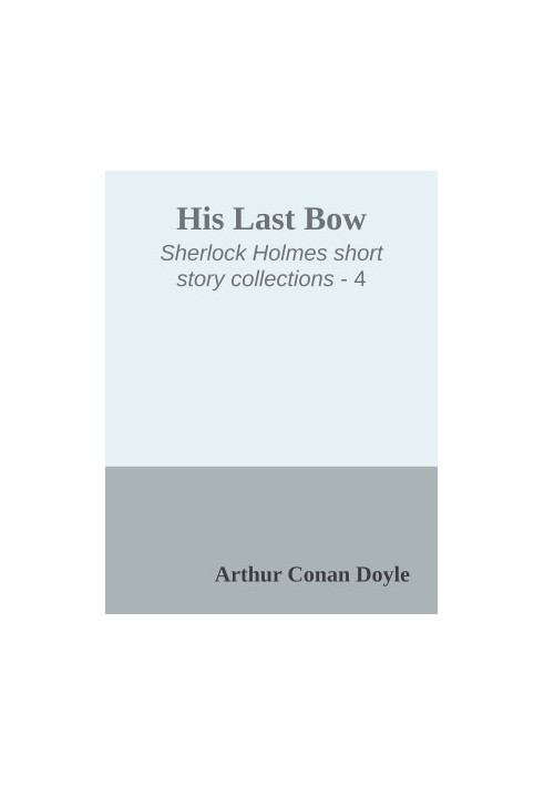 His Last Bow