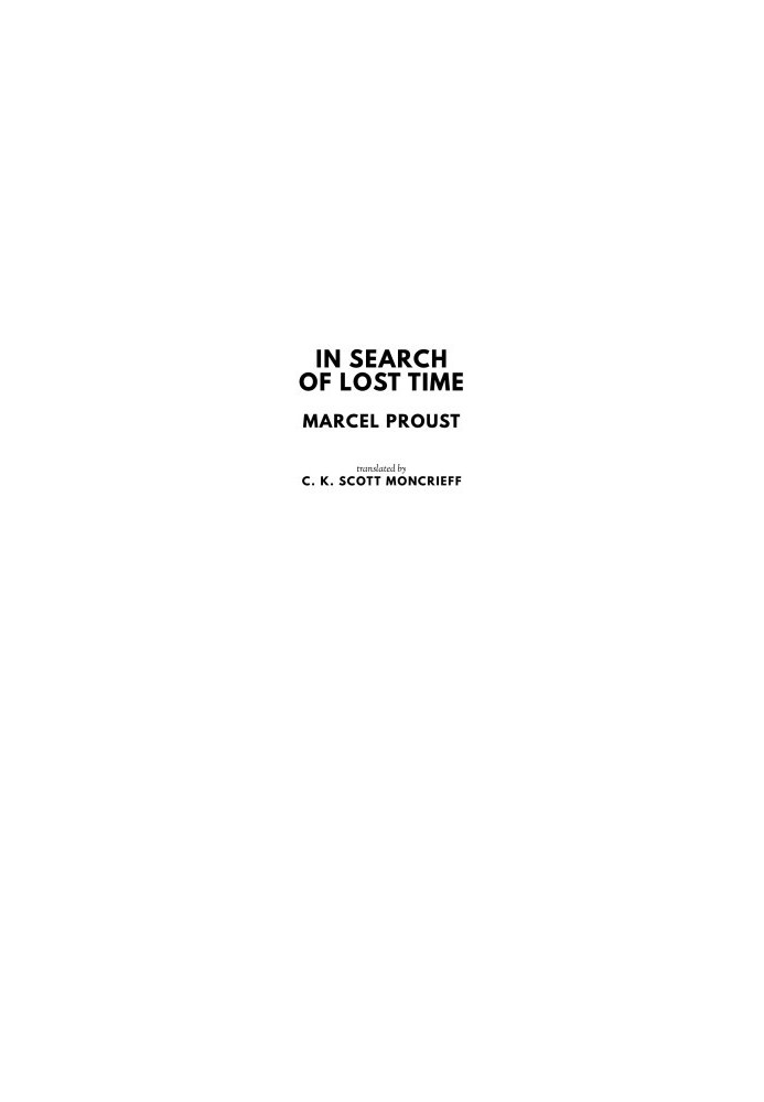 In Search of Lost Time