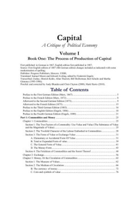Capital Volume I