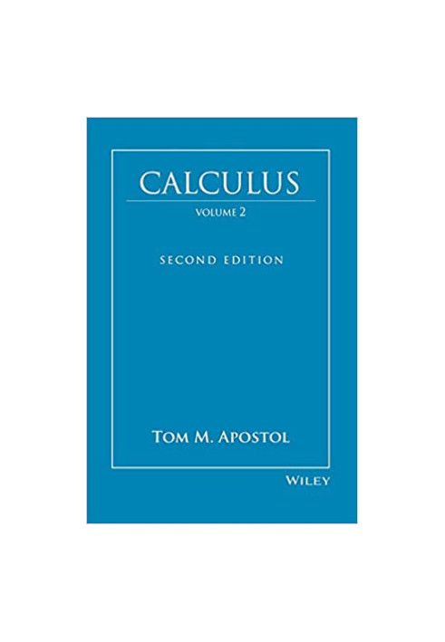 Calculus, Volume 2, 2nd Edition (PROPER)