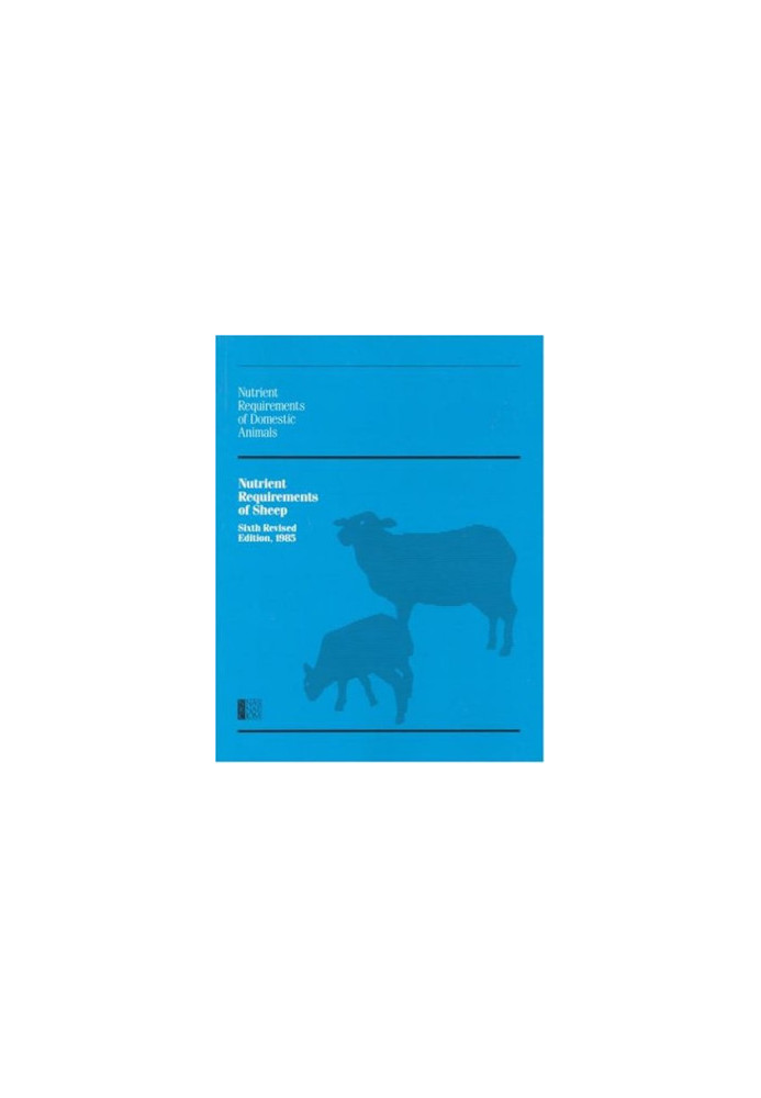 Nutrient Requirements of Sheep.