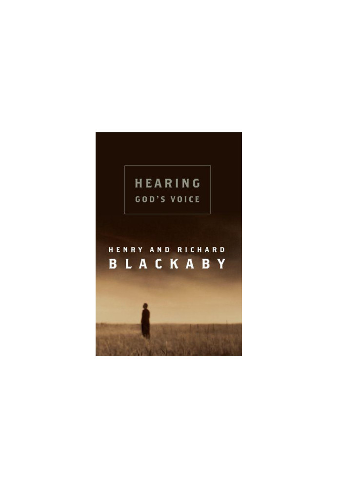 Hearing God's Voice