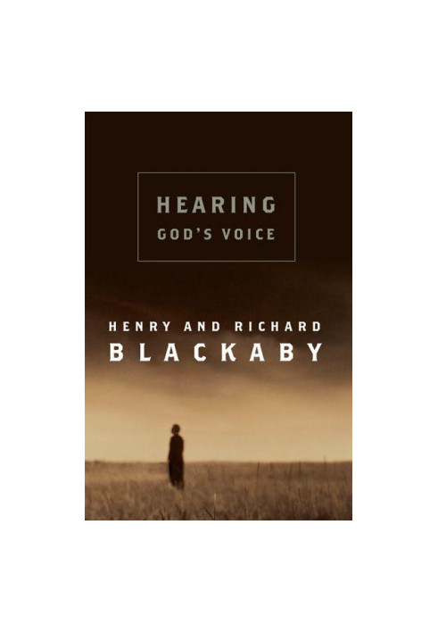 Hearing God's Voice