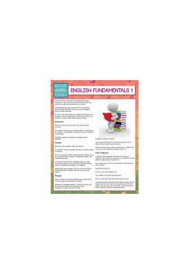 English Fundamentals 1 (Speedy Study Guides)