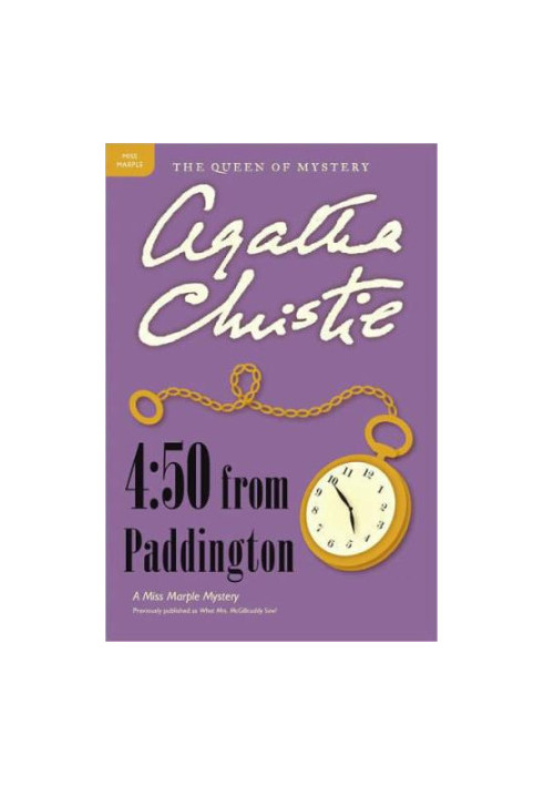 4.50 from Paddington (aka What Mrs. Mcgillicuddy Saw)