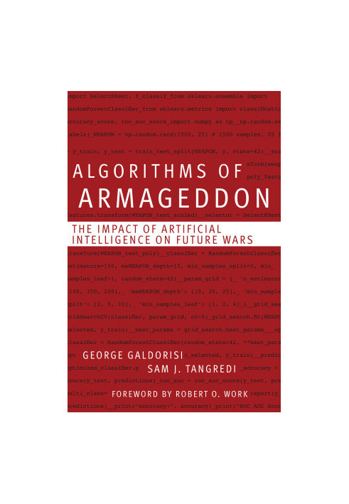 Algorithms of Armageddon