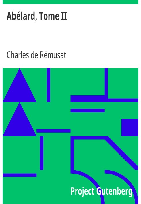 Abelard, Volume II