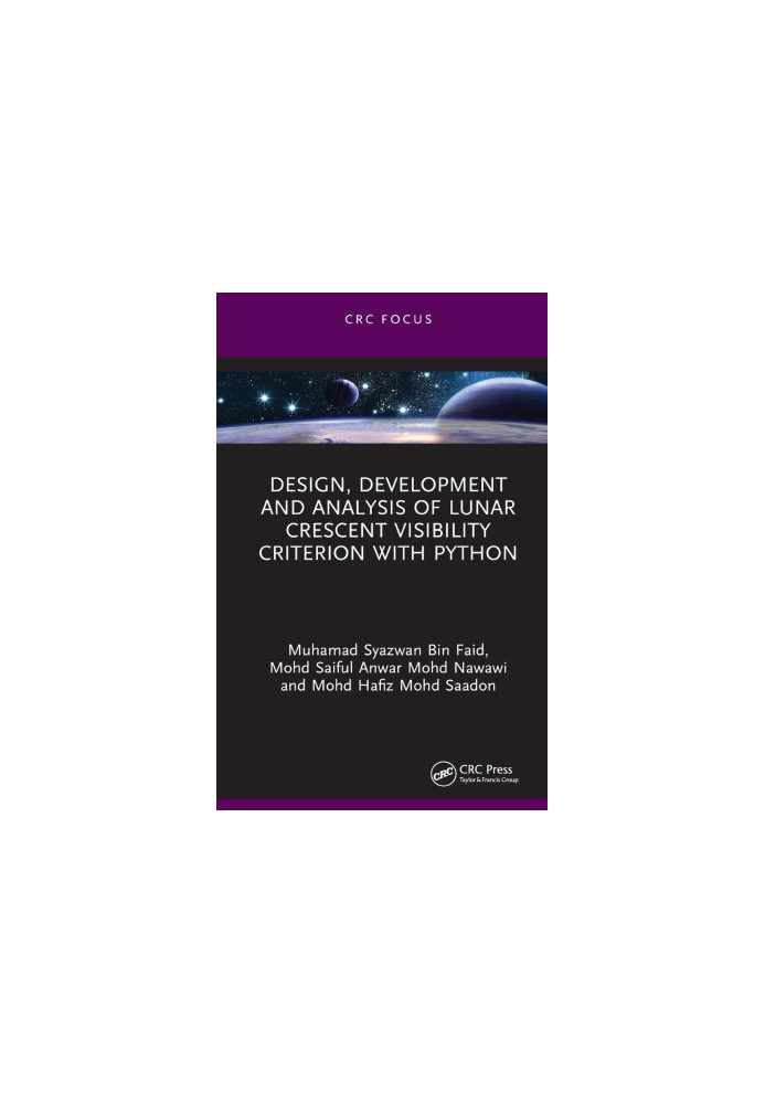 Design, Development and Analysis of Lunar Crescent Visibility Criterion with Python