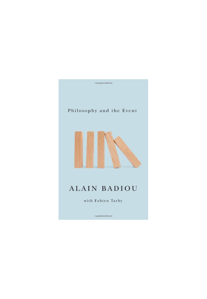 Philosophy and the Event