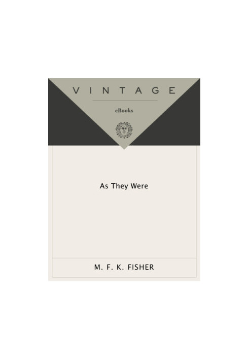 As They Were