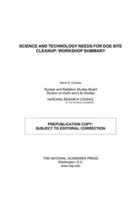 Science and Technology for DOE Site Cleanup - Workshop Summary