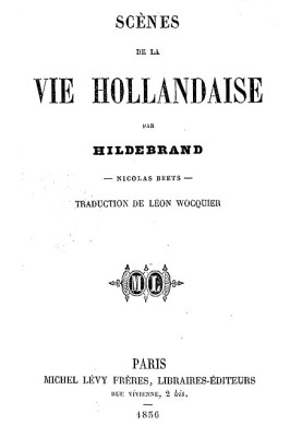 Scenes from Dutch life, by Hildebrand