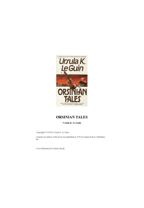 Orsinian Tales