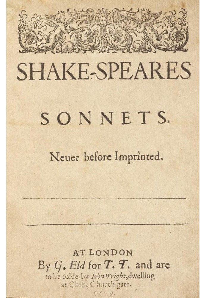 Shakespeare's Sonnets