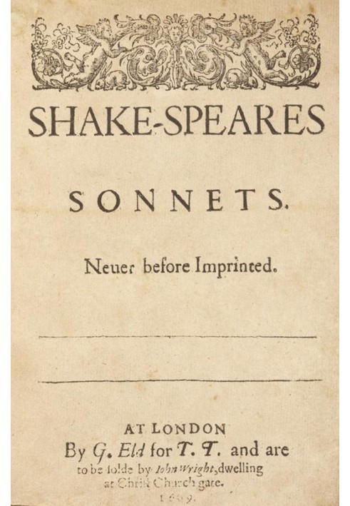 Shakespeare's Sonnets