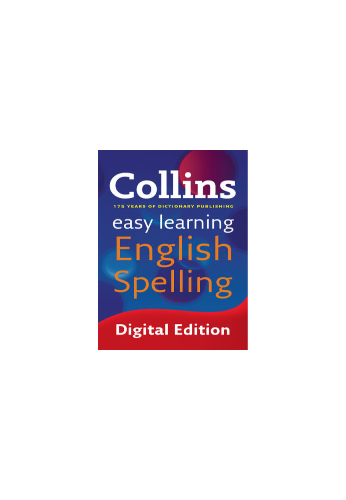 Collins Easy Learning English Spelling