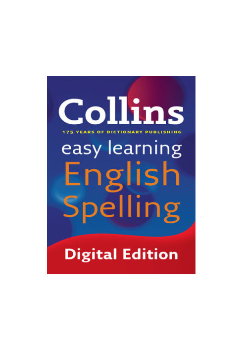 Collins Easy Learning English Spelling