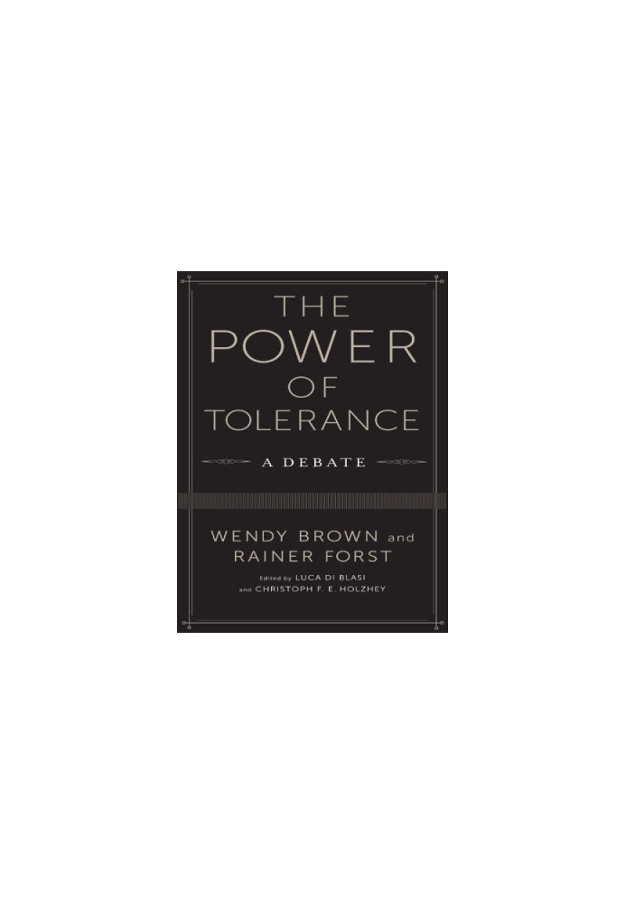 The Power of Tolerance