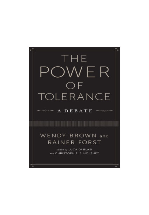 The Power of Tolerance