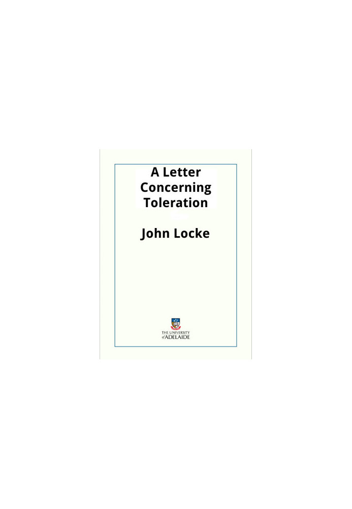 A Letter Concerning Toleration