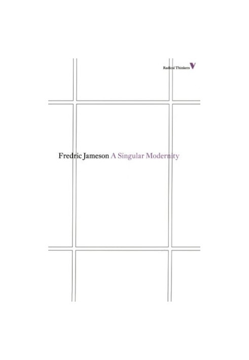 A Singular Modernity
