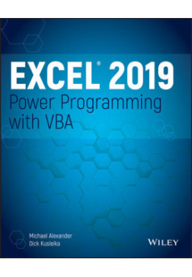 Excel 2019 Power Programming with VBA