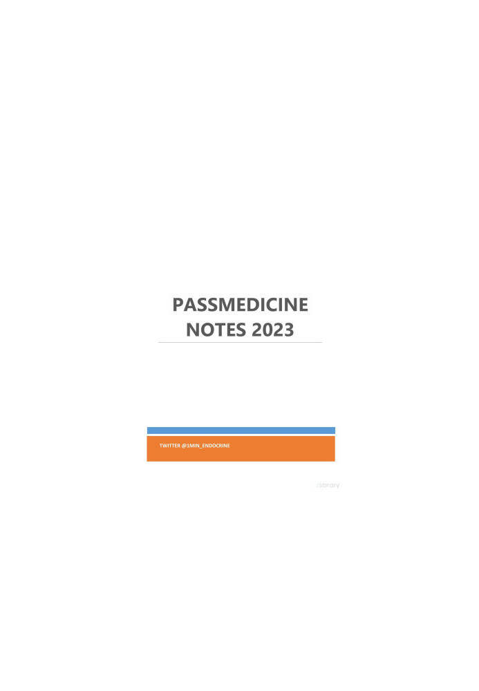 Passmedicine Notes 2023: Cardiology