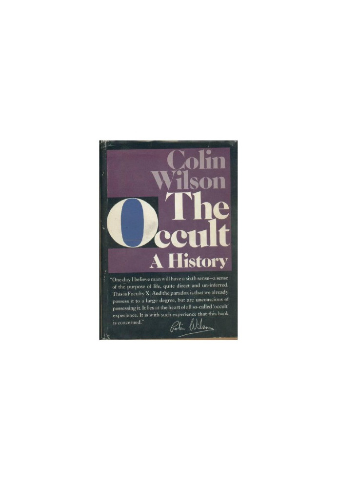 The Occult. A History