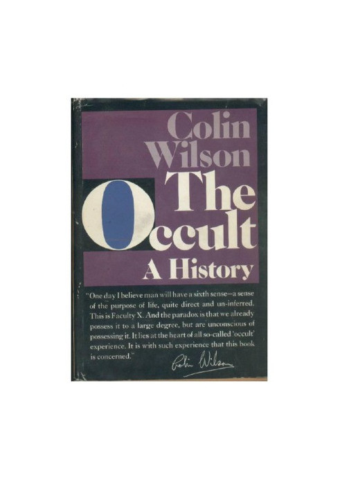 The Occult. A History
