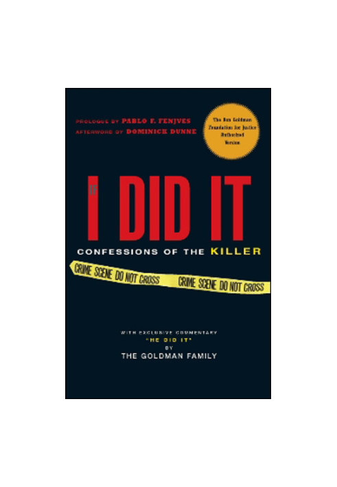 If I did it: confessions of the killer