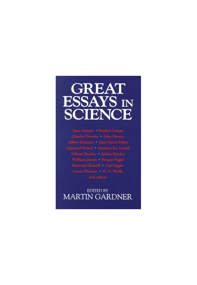Great Essays in Science