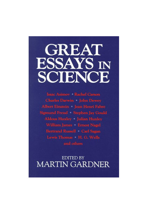 Great Essays in Science